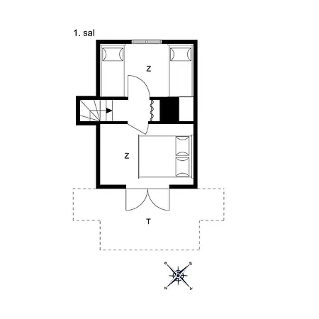 Bl1384-blokhus-kragebak-7 Holiday home Blokhus